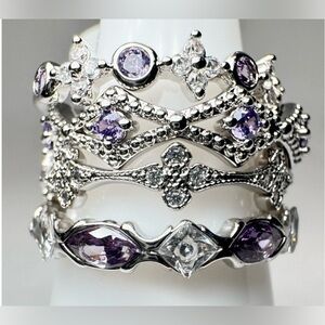 Bomb Party Delicates - RG62953 Born Knowing The Way - Rhodium size 9